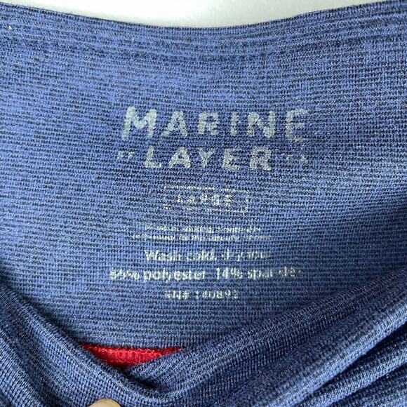 Marine Layer Mia Sport Legging in Navy - Size L - Picture 4 of 6